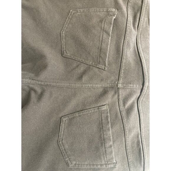 Susan Graver Women Brown Weekend Stretch Ankle Leggings Size SP - Picture 5 of 7